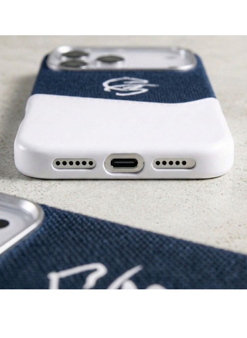 Houmt iPhone 17 Pro Case Magsafe Fabric Leather iPhone 17 Pro Cover Insert Card Luxury Magnetic Phone Case for iPhone 17 Pro 6.3 inch - Image 4