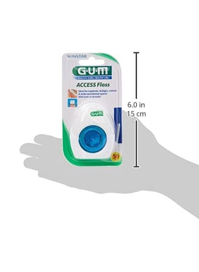 Gum - Access Floss Dental Floss Crowns-Removes Plaque - Image 1