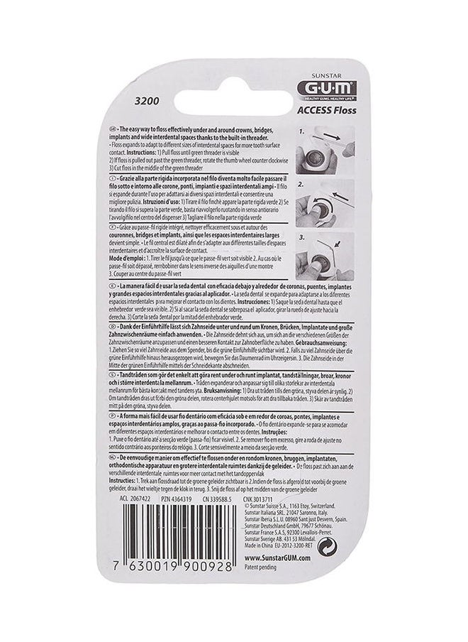 Gum - Access Floss Dental Floss Crowns-Removes Plaque - Image 1