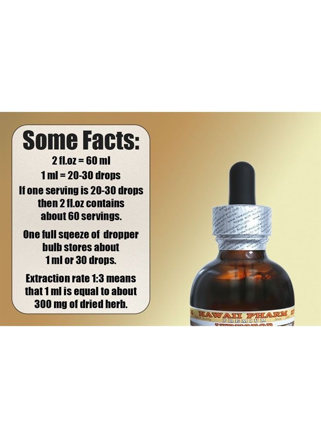 HawaiiPharm Astragalus Alcohol-Free Liquid Extract, Organic Astragalus (Astragalus membranaceus) Dried Root Glycerite 2 oz - Image 3