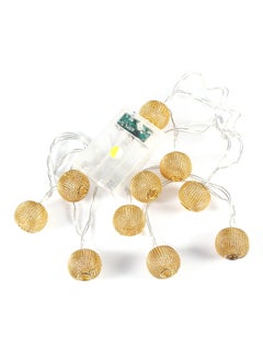 Generic Small Lantern Fairy String Lights Warm White 1.5meter  - Image 1
