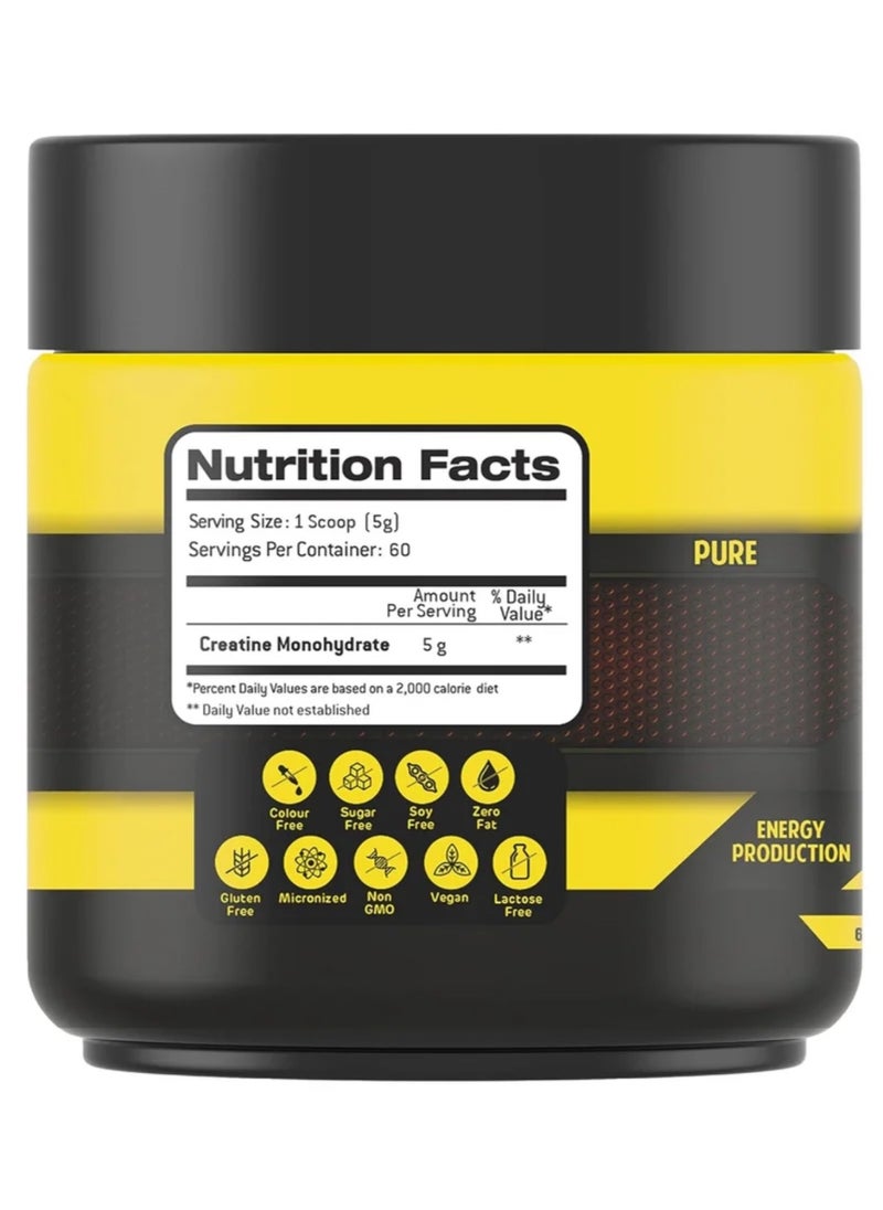 Creatine Unflavored 60- Servings 300g