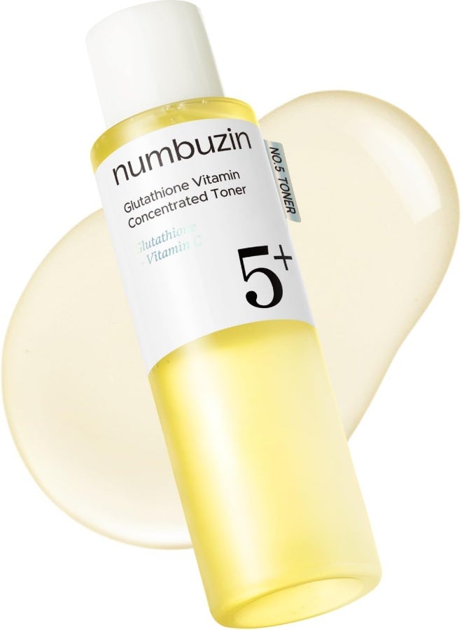 numbuzin تونر مركز فيتامينات جلوتاثيون رقم 5+ - Image 1