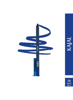 جلام 21 قلم كحل Glam21 High Impact Long Wear Kajal مع مبراة | ذو صبغة عالية ويدوم طويلاً | أزرق للحفلات  - Image 3