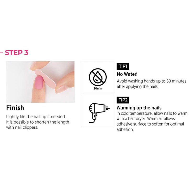DASHING DIVA DASHING DIVA GLOSS Day to Night Short Square Shaped Press On Nails Long Lasting Stick On Gel Nails Lasts Up to 7 Days Contains 30 Stick On Nails Winsomething - Image 5