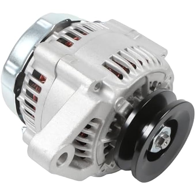 otobaijeni 101211-8960 11730-64011 Alternator 12V 35A Compatible with Kubota Engine V3800 V2607-CR-TE4 Engine Excavator KX040-4 KX057-4 U55 U55-4 U48-4 Replaces Parts - Image 1