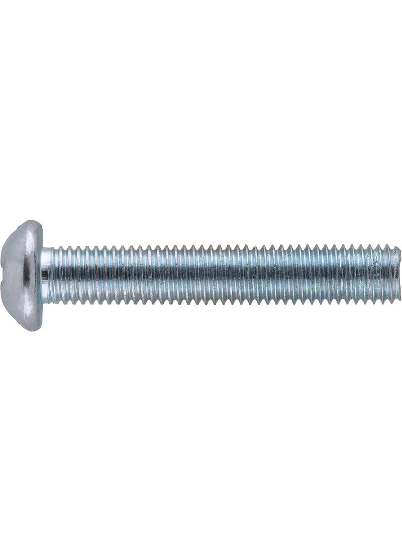 Hillman Zinc Round Head Combination Machine Screw 1/4" x 2-1/2"  - Image 1