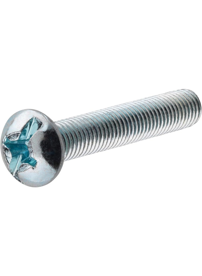 Hillman Zinc Round Head Combination Machine Screw 1/4" x 2-1/2"  - Image 2