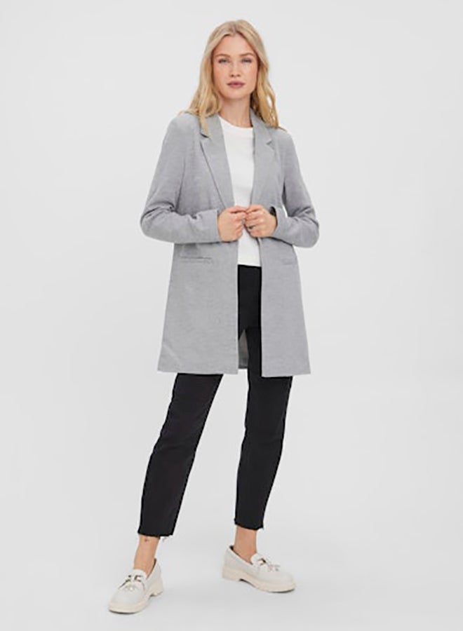 VERO MODA Vmverina Ls Long Blazer Noos - Image 3