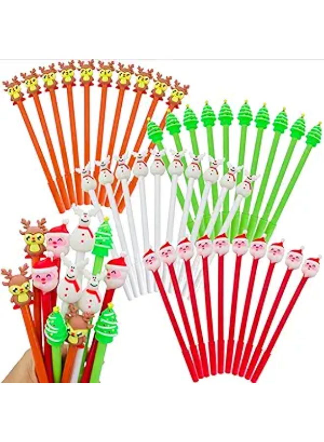 40 pieces - 0.5 mm Bulk Black Ink Cool Cartoon Novelty Gel Ink Pens (Style2) - Image 1