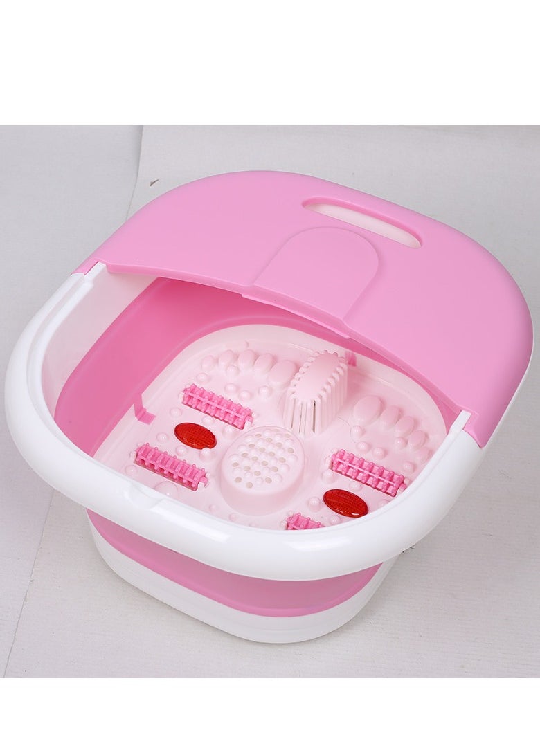 JWSISSIE Foot Spa Bath Massager Machine With Temperature Control  Vibration Bubble Jet 