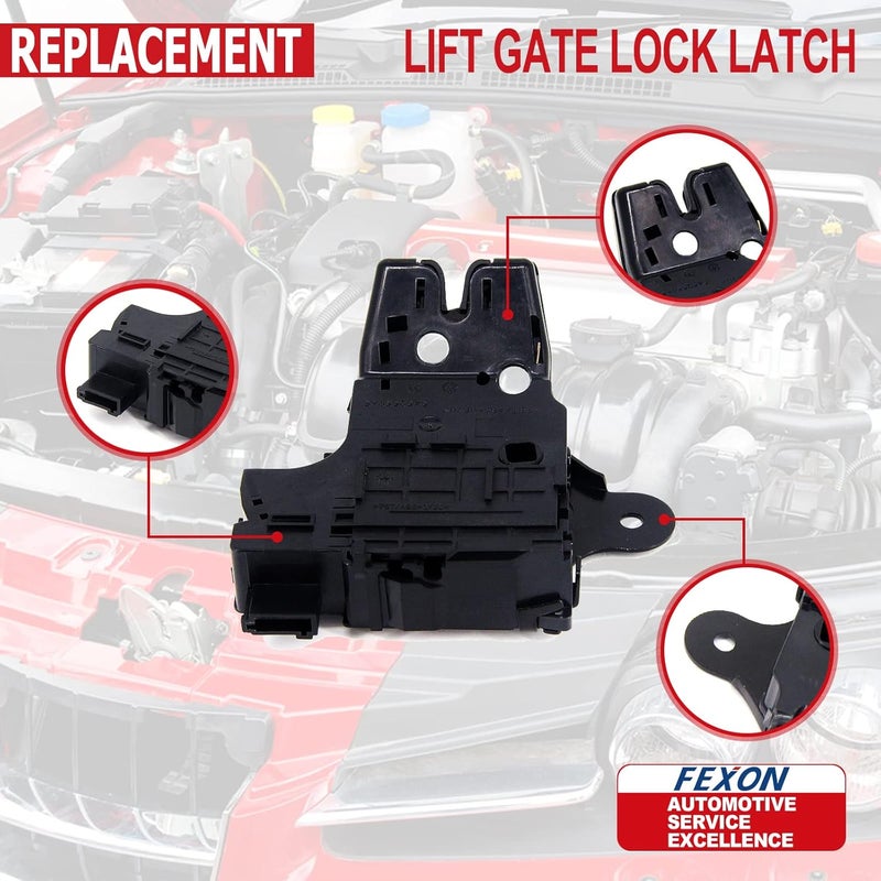FEXON محرك قفل صندوق السيارة بديل لشيفروليه ماليبو كروز إمبالا سونيك كامارو بويك ريجال لاكروس ألور كاديلاك ATS CTS 13501988 940-108 - Image 4
