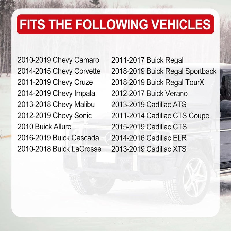 FEXON محرك قفل صندوق السيارة بديل لشيفروليه ماليبو كروز إمبالا سونيك كامارو بويك ريجال لاكروس ألور كاديلاك ATS CTS 13501988 940-108 - Image 5