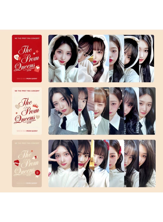 NIBEMINENT 6 Pcs Kpop IVE Lomo Cards Card For Fans Collection Gifts - Image 3