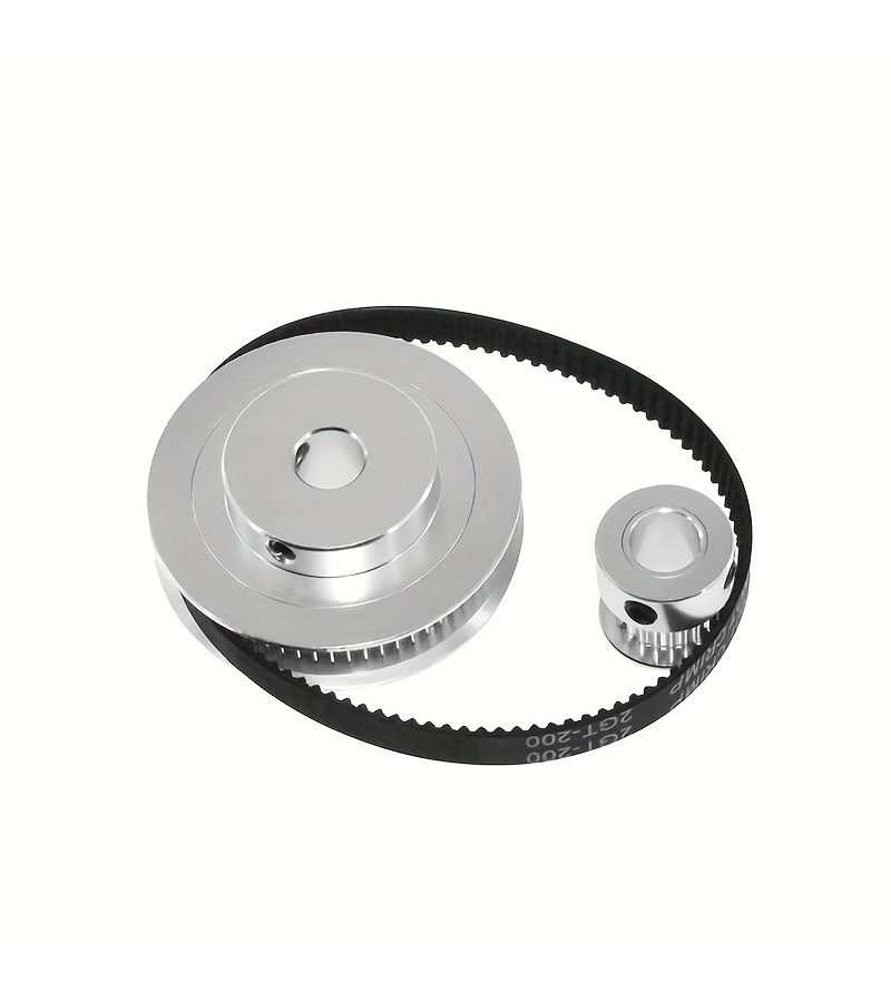 1 3 Drive Closed Loop 2GT Synchronous Pulley Set 20 Teeth 60 Teeth Bore 6 35MM 2GT 6 354MM Belt 3D Printer Robotic Arm Automation Equipment Toys Belt Width 6MM - Image 3