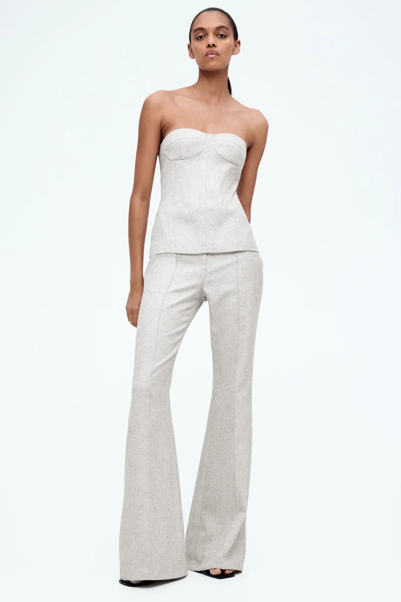 اتش اند ام بلوزة من التويل