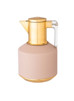 Dania Thermos for tea and coffee, acrylic handle, rose gold color  - Image 1
