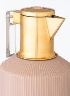 Dania Thermos for tea and coffee, acrylic handle, rose gold color  - Image 2