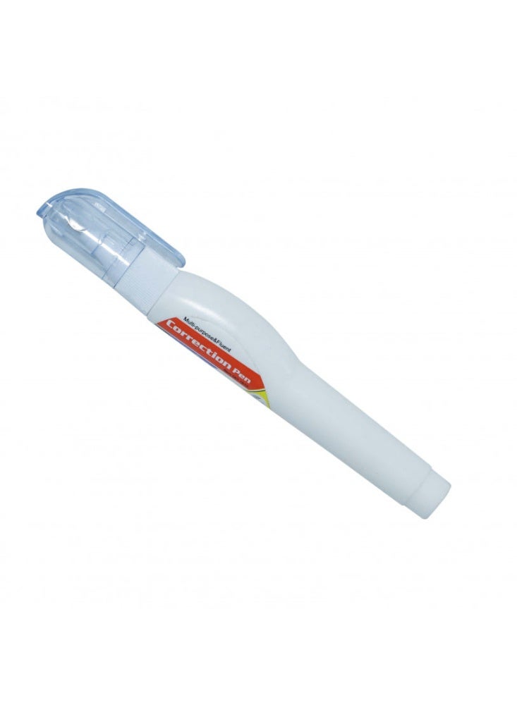 White Correction Pen – Liquid Corrector for Office & School - Image 3
