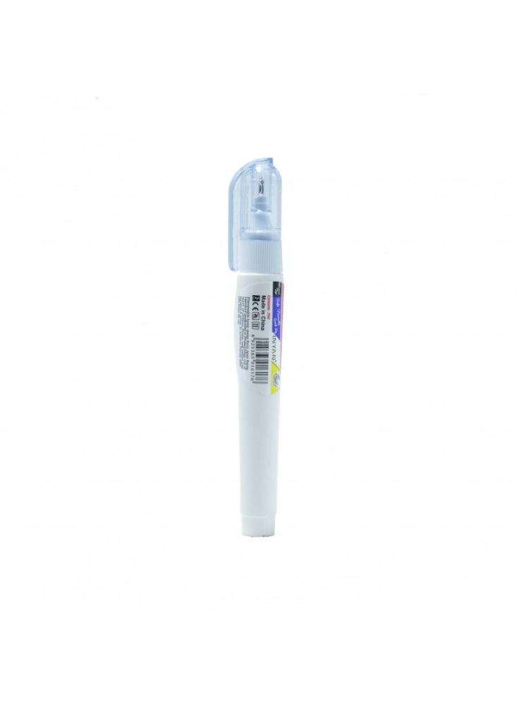 White Correction Pen – Liquid Corrector for Office & School - Image 2