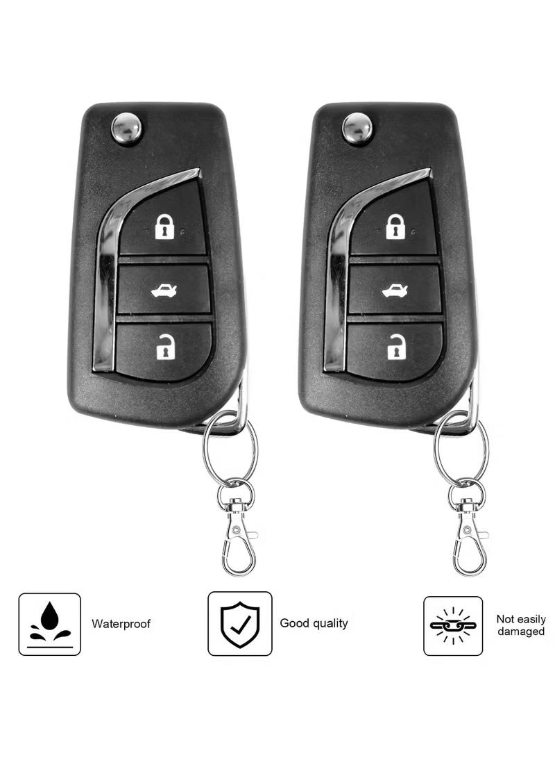 3XR Universal Remote Keyless Entry System with Central Door Locking, Trunk Release, and Remote Car Locator 7147 - Image 2