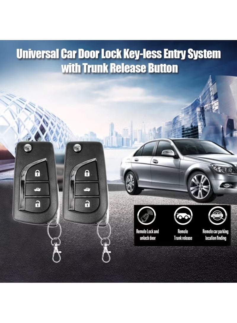 3XR Universal Remote Keyless Entry System with Central Door Locking, Trunk Release, and Remote Car Locator 7147 - Image 5