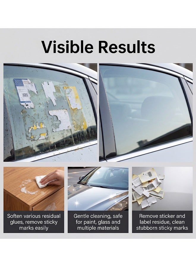 Jakehoe Adhesive Remover Spray, Glue Remover Spray, Adhesive Remover For Cars, Glue Removal Liquid Tape Remover Sticker Lifter, Powerful Super Glue Remover, Safe Adhesive Remover Multifunctional Glue Remover For Car Interiors Removes Residue Labels Decals, 120ml - Image 2