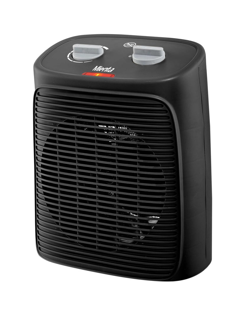 ميانتا دفاية مروحة تسخسن سريع  موديل FH36336B مع ثيرموستات قابل للتعديل وحماية ضد السقوط والحرارة الزائدة، بقوة 2000 واط من ميانتا - Image 2