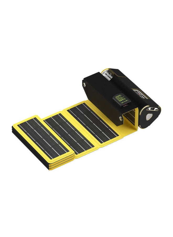 SHARGE SP17 Foldable Solar Panel Energy for Power Bank 12W Max Output 10-Fold Panel High Conversion Efficiency Water-Resistant & Durable Compact & Portable (Compatible with SHARGE 170)