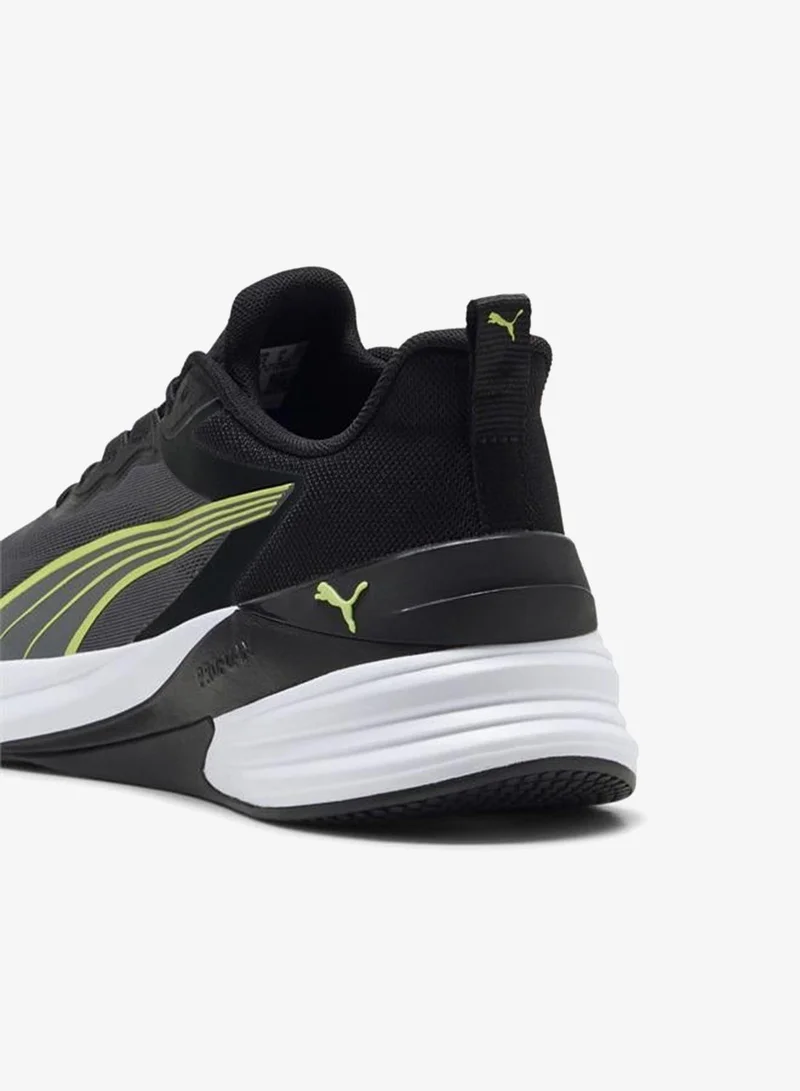 Puma PUMA Black-Cool Dark Gray-Sunny Lime Action Pro Training Shoes Unisex  | Best Price UAE