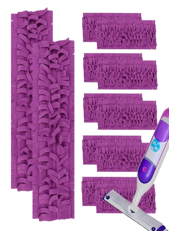 SwellV 12 Pack Mopping Pads Refills for Swiffer PowerMop, Reusable Microfiber Mop Pads,Compatible with Swiffer Power Mop Refills, Washable MopPad Use for Most Floor Types - Image 1