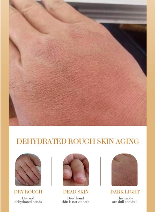 سادور كريم اليد المضاد للتجاعيد بالكولاجين، كريم العناية بالبشرة المغذي والمبيض والمرطب، كريم اليد المضاد للشيخوخة سريع الامتصاص، كريم إصلاح البشرة الناعمة واللينة لإزالة التجاعيد والظلام 30 جرام - Image 3