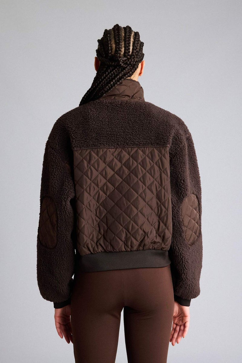 DeFacto Boxy Fit Sherpa Puffer Jacket - Image 2