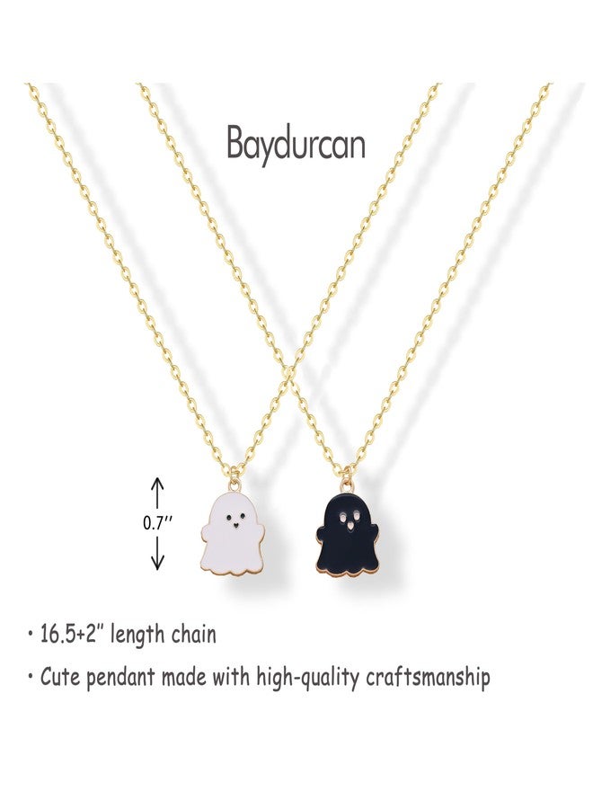 Baydurcan 14K Golden Plated Pendant Necklaces for Women - Cross and Sacred Heart Frog Ghost Cheer Cowgirl Gifts for Friend Sister Daughter Couple, Birthday, Christmas, Graduation Gifts, one size - Image 3