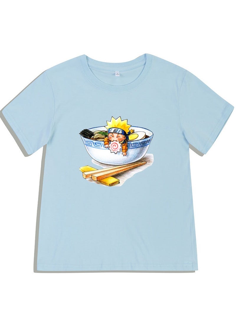 KUYING - New Hokage Naruto Printed T-shirt - Image 1
