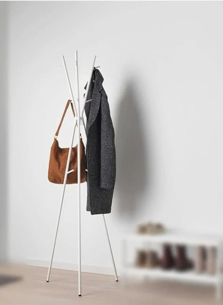 bilutih Sturdy clothes hanger with a stable bottom base - made of premium materials to hold an unlimited number of clothes and bags 