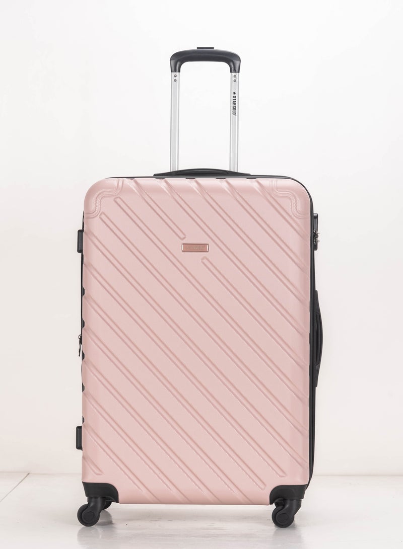 ستارجولد مجموعة حقائب سفر من 4 قطع (20/24/28/32 بوصة) - حقائب سفر صلبة من مادة ABS بسحاب قابل للتمدد، وعجلات دوارة 360 درجة، وقفل رقمي - حقيبة سفر خفيفة الوزن بعجلات - Image 2