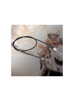Throttle Cable For Pit Bike, 110cm Straight Head Motorcycle Throttle Oil Cable Line with Protective Inner Sleeve for Pit Dirt Motor Trail Bike Motocros(M10)
