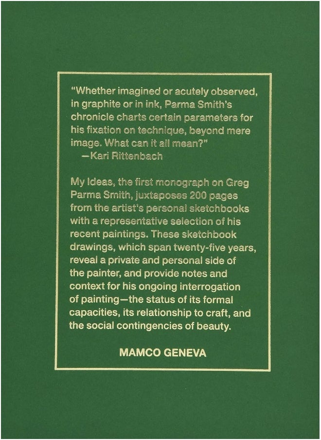 Greg Parma Smith: My Ideas