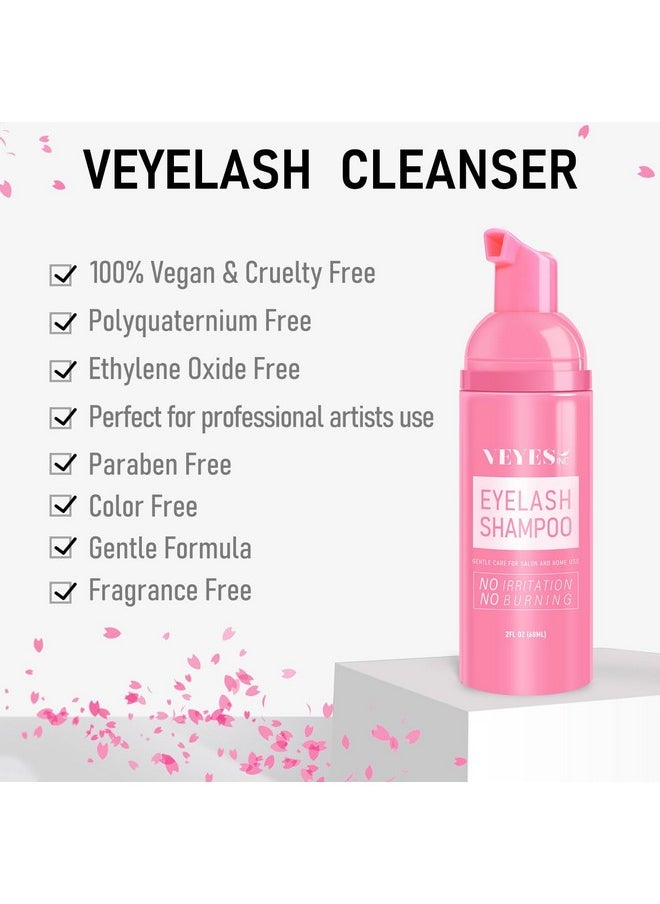 VEYES INC Lash Shampoo for Lash Extensions. Eyelash Wash for Extensions & Natural Lashes. Eyelash Extension Cleanser + Brush,Oil & Sulfate Free,60ml. Lash Supplies for Salon & Home Care - pzsku/Z4B2F3CD276E8EE625C51Z/45/_/1741330014/011ad516-42bd-40f4-a61b-275b182da97c