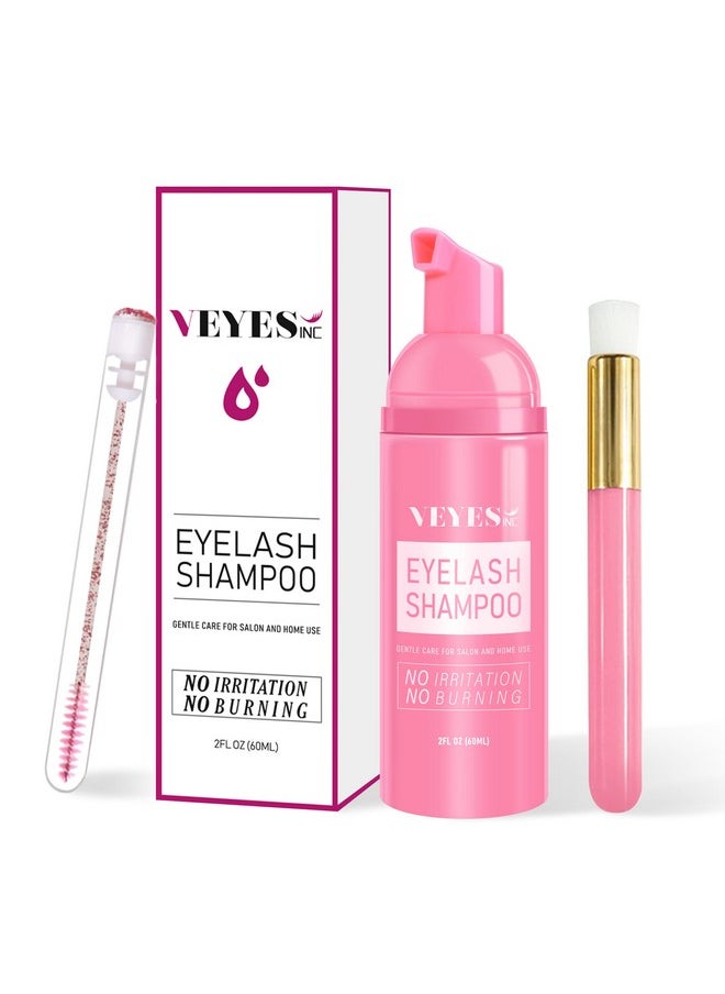 VEYES INC Lash Shampoo for Lash Extensions. Eyelash Wash for Extensions & Natural Lashes. Eyelash Extension Cleanser + Brush,Oil & Sulfate Free,60ml. Lash Supplies for Salon & Home Care - pzsku/Z4B2F3CD276E8EE625C51Z/45/_/1741330047/dd187e11-25c6-4900-b4c8-00f3c6d20eb6