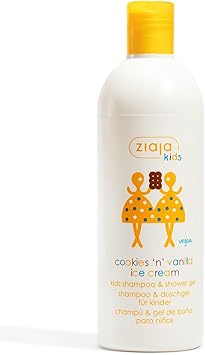 Ziaja Kids Shampoo Shower Gel Cookies N Vanilla Ice Cream 400Ml - Image 2
