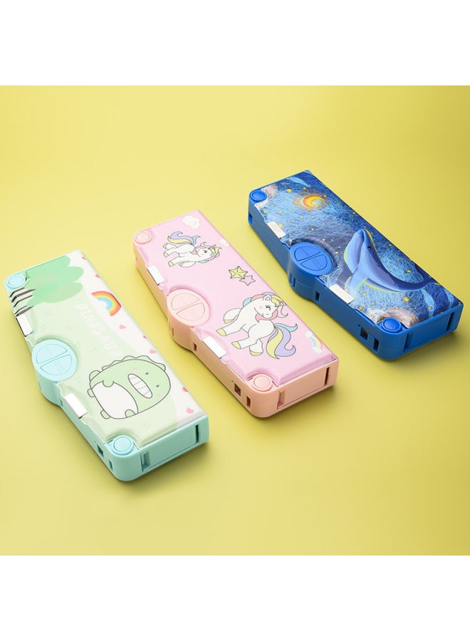 Pencil Case For Boys And Girls Primary School Students Multi-functional Cyber Celebrity Pencil Case Pencil Case For Boys Advanced Toy Box - Image 4