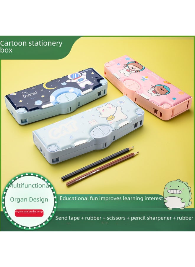 Pencil Case For Boys And Girls Primary School Students Multi-functional Cyber Celebrity Pencil Case Pencil Case For Boys Advanced Toy Box - Image 3