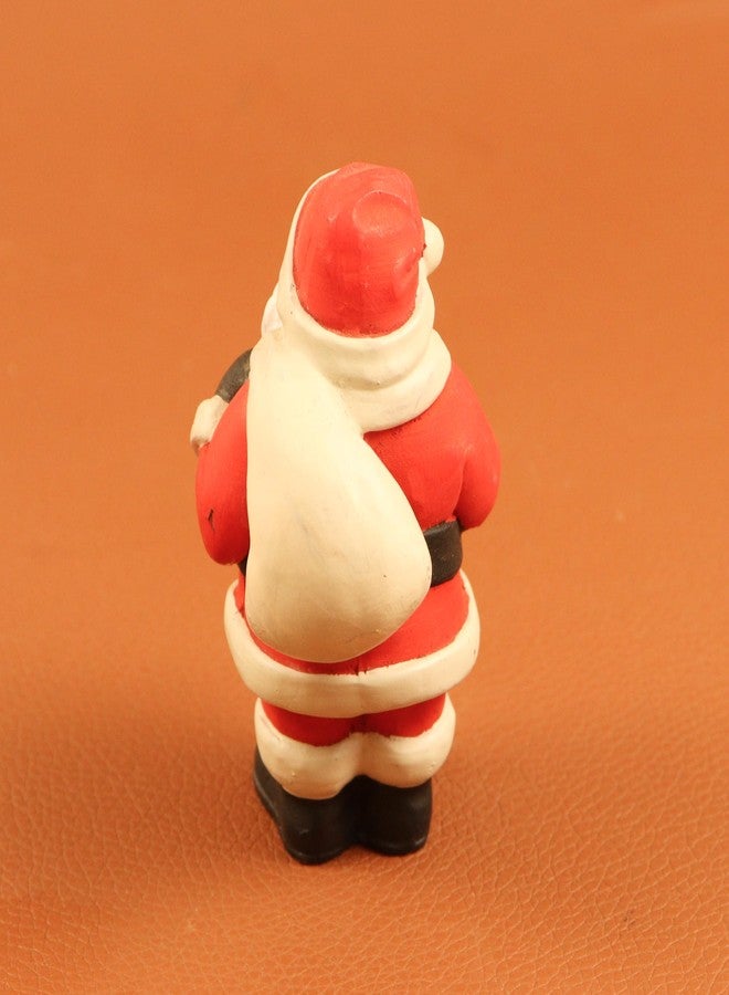 Putrika Spillbox Resin Santa Claus Showpiece|Perfect Christmas Décor|Christmas Decoration Figurine |Festive Holiday Home Décor|Mini Santa Statue Gift Ideas (Red, 3.7 inch - Santa) - Image 4