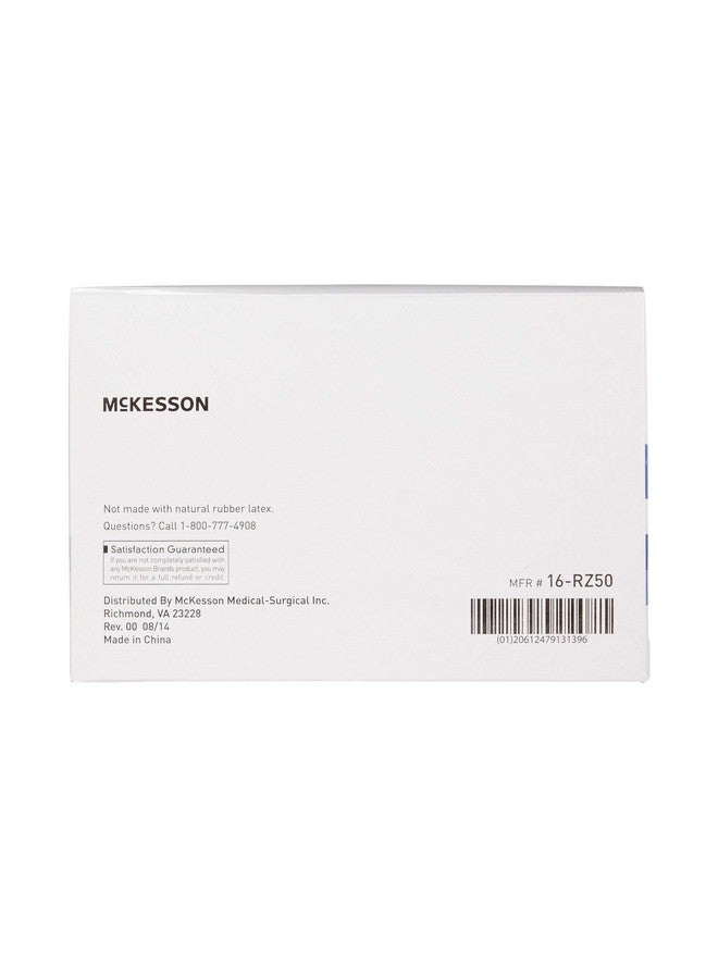 McKesson Disposable Razors, Shaving Razor, Twin Blade, Stainless Steel Blade, Blue, 50 Count, 1 Pack - Image 2