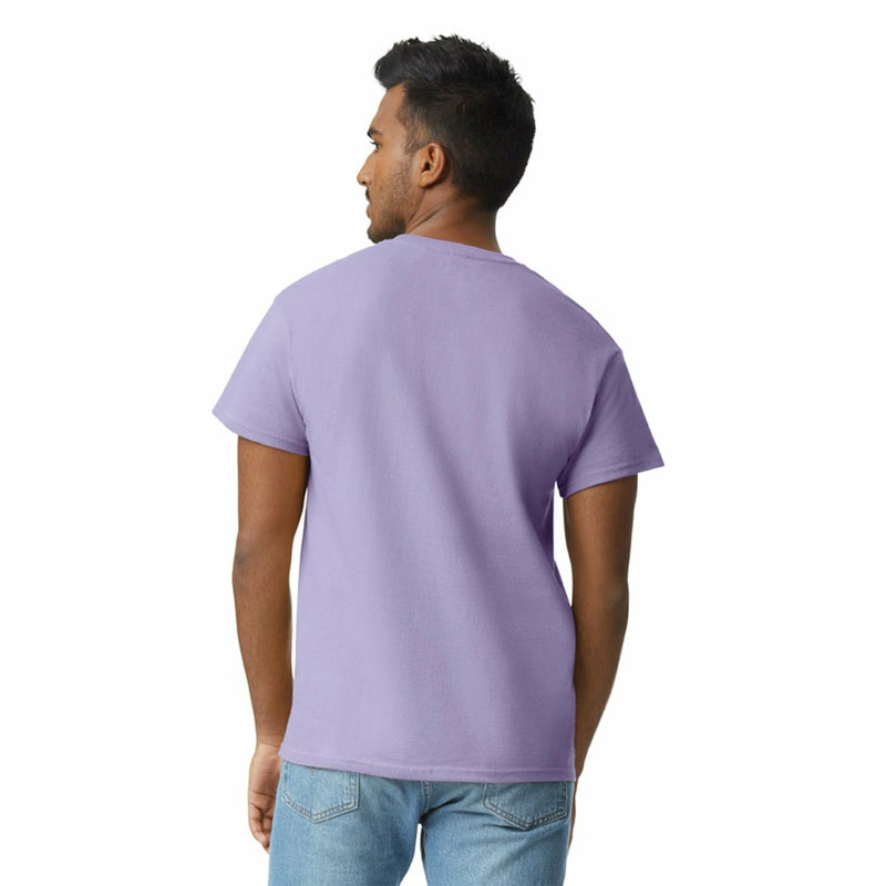 Gildan Unisex Adult Ultra Cotton T-shirt, Style G2000, Multipack, Orchid (2-pack), X-Large US - Image 4