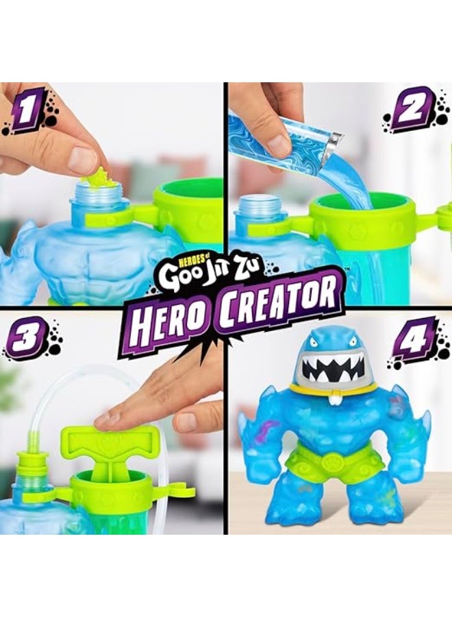 جوو جيت زو أبطال جوجيت زو صانع الأبطال | اصنع شخصية ثراش الخاصة بك | لعبة حركة قابلة للتمدد مليئة بالجِل | طقم لعب إبداعي للأطفال لصنع أبطالهم - Image 4