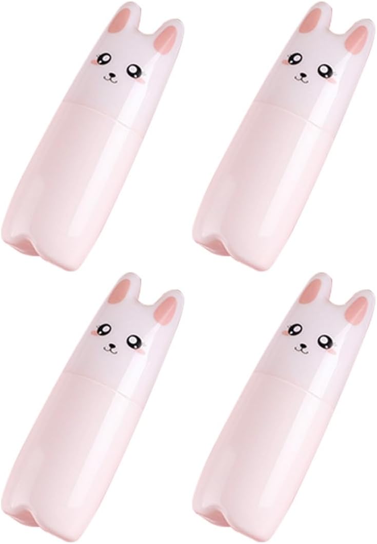 4pcs 70ml Pink Spray Bottles Fine Mist Refillable Sub Bottles for Travel Use and Personal Care - Image 1