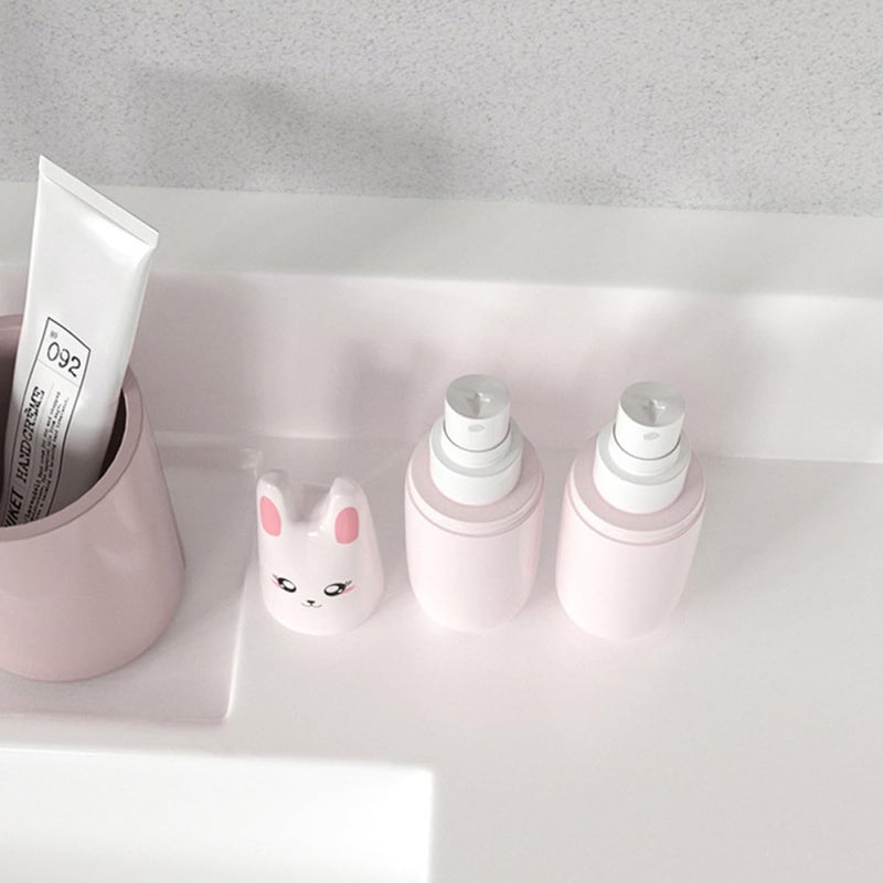 4pcs 70ml Pink Spray Bottles Fine Mist Refillable Sub Bottles for Travel Use and Personal Care - Image 4